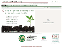 Tablet Screenshot of americansoil.org